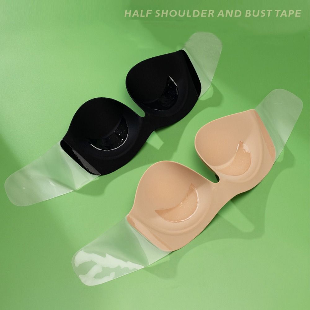 Backless Bra Sticky - Nahtloser unsichtbarer Push-up-BH, geraffter trägerloser BH,
