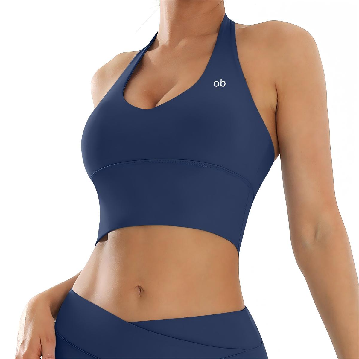 Sports Bra Racerback - Atmungsaktiver Yoga-BH im Neck-Wrap-Stil für Damen