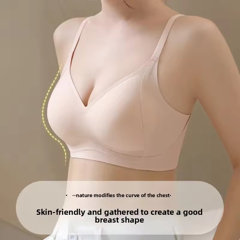 T Shirt Bra Seamless - Bequemer Damen-BH für den Alltag, dünn,