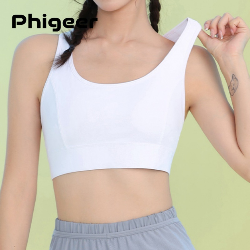 PHIGEER Damen-Sport-BHs mit ho – Sports Bra Racerback Bewertung und Preis