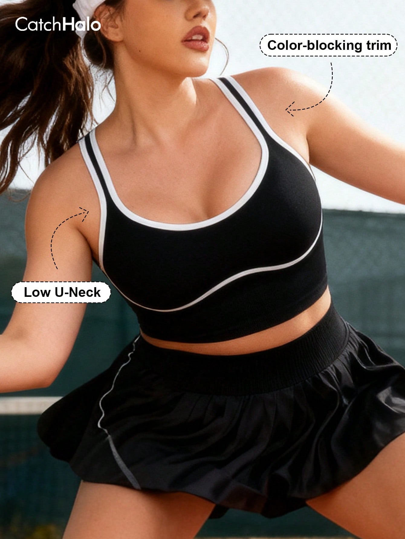 Damen Plus-Size Nahtloses Bral – Sports Bra Racerback Bewertung und Preis