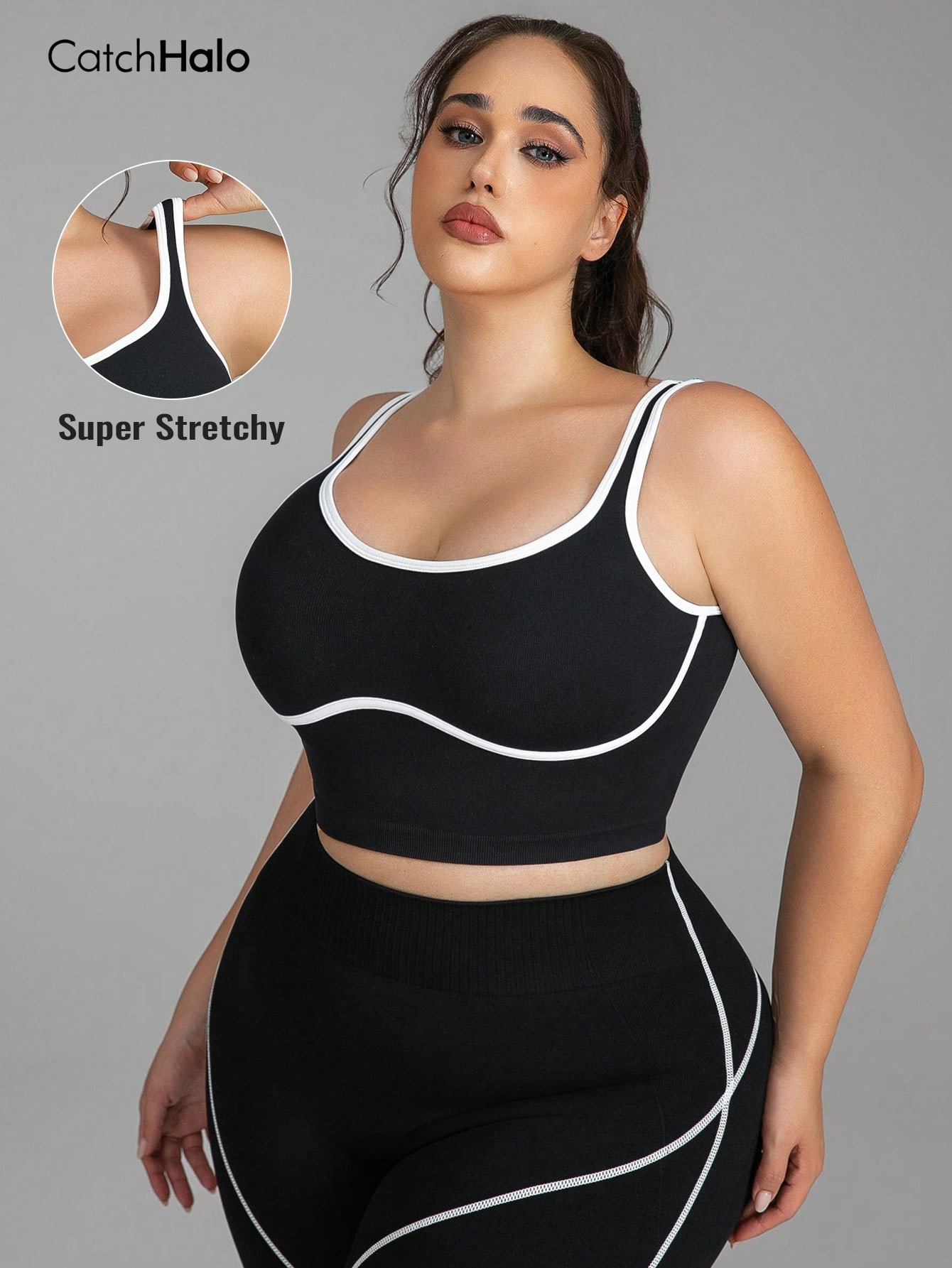 Damen Plus-Size Nahtloses Bral – Sports Bra Racerback Bewertung und Preis